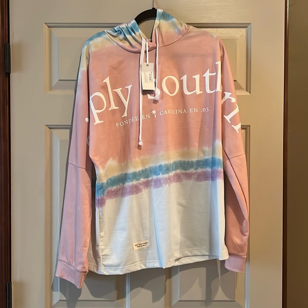 BNWT Simply Southern Sweatshirt size 2X Coastal Sandy